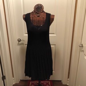 Caeliana Short Black Dress